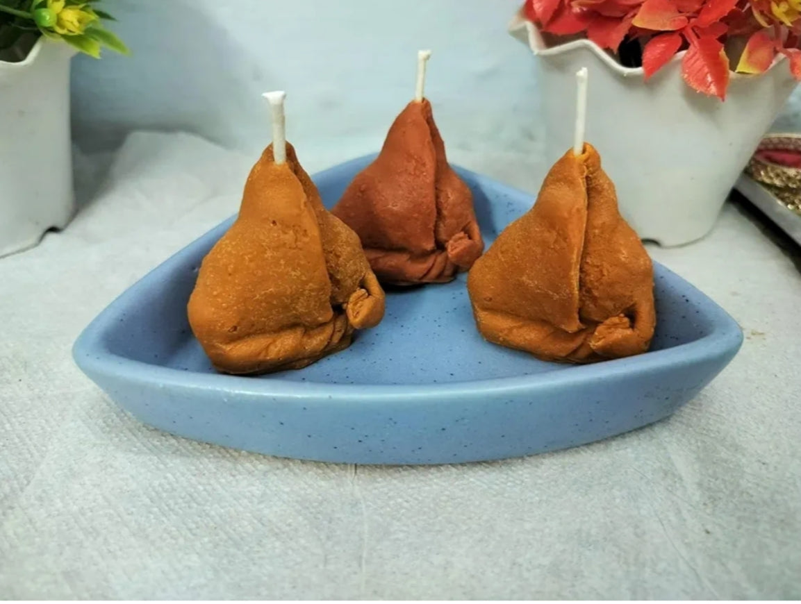 Samosa Candle – The Perfect Fusion of Scent and Comfort | NAV-CT-010 - Navam