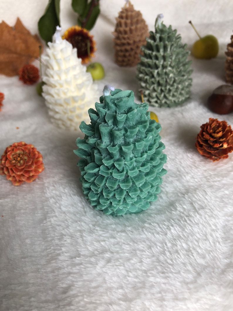 Pine Tree Candle – A Touch of Nature for Your Home | Set 0f 2 | Soy Wax - Navam