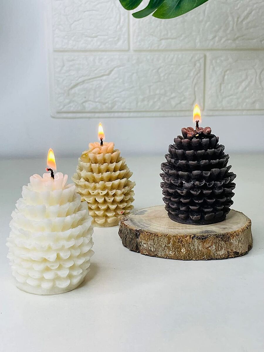 Pine Tree Candle – A Touch of Nature for Your Home | Set 0f 2 | Soy Wax - Navam