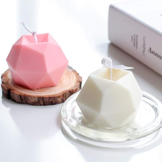 Diamond Cube Soy Scented Candle | Set 0f 3 | - Navam
