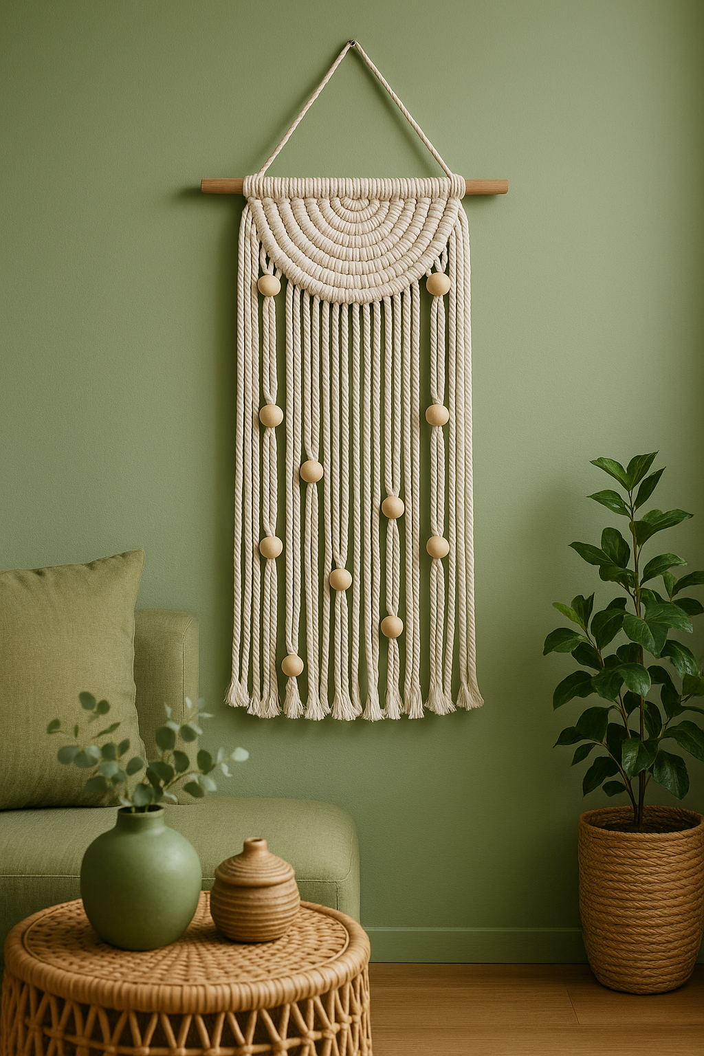 Boho Macramé Wall Hanging | Single