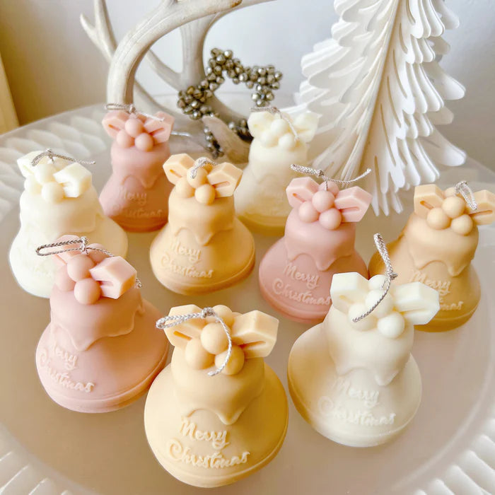 Christmas Bell Candle – Ring in the Holiday Spirit | Soy Wax | - Navam
