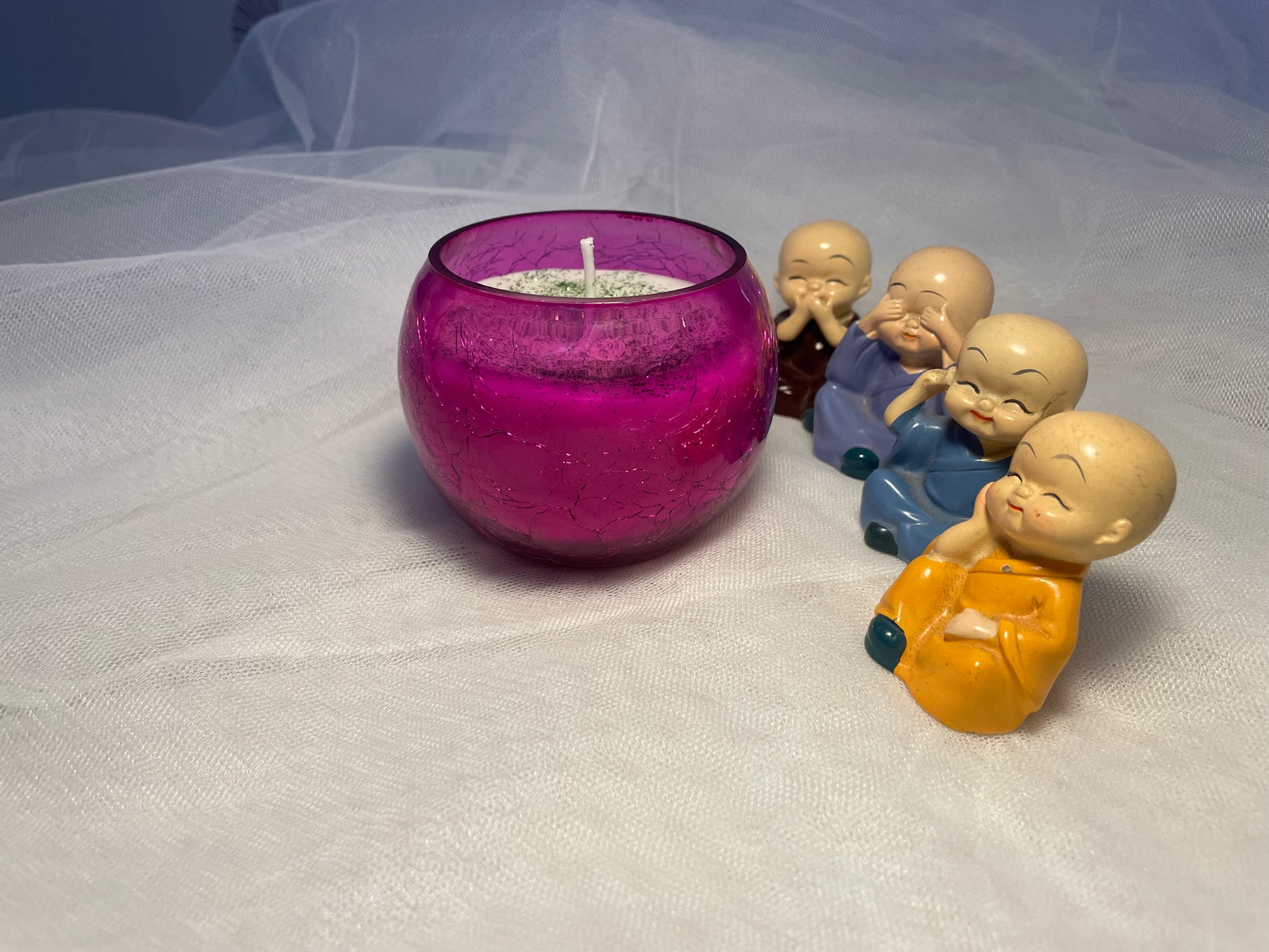 Colourful Soy Scented Jar Candle – Eco-Friendly Candle for Home Décor | 125 Gms Wax | NAV-CT-019 - Navam