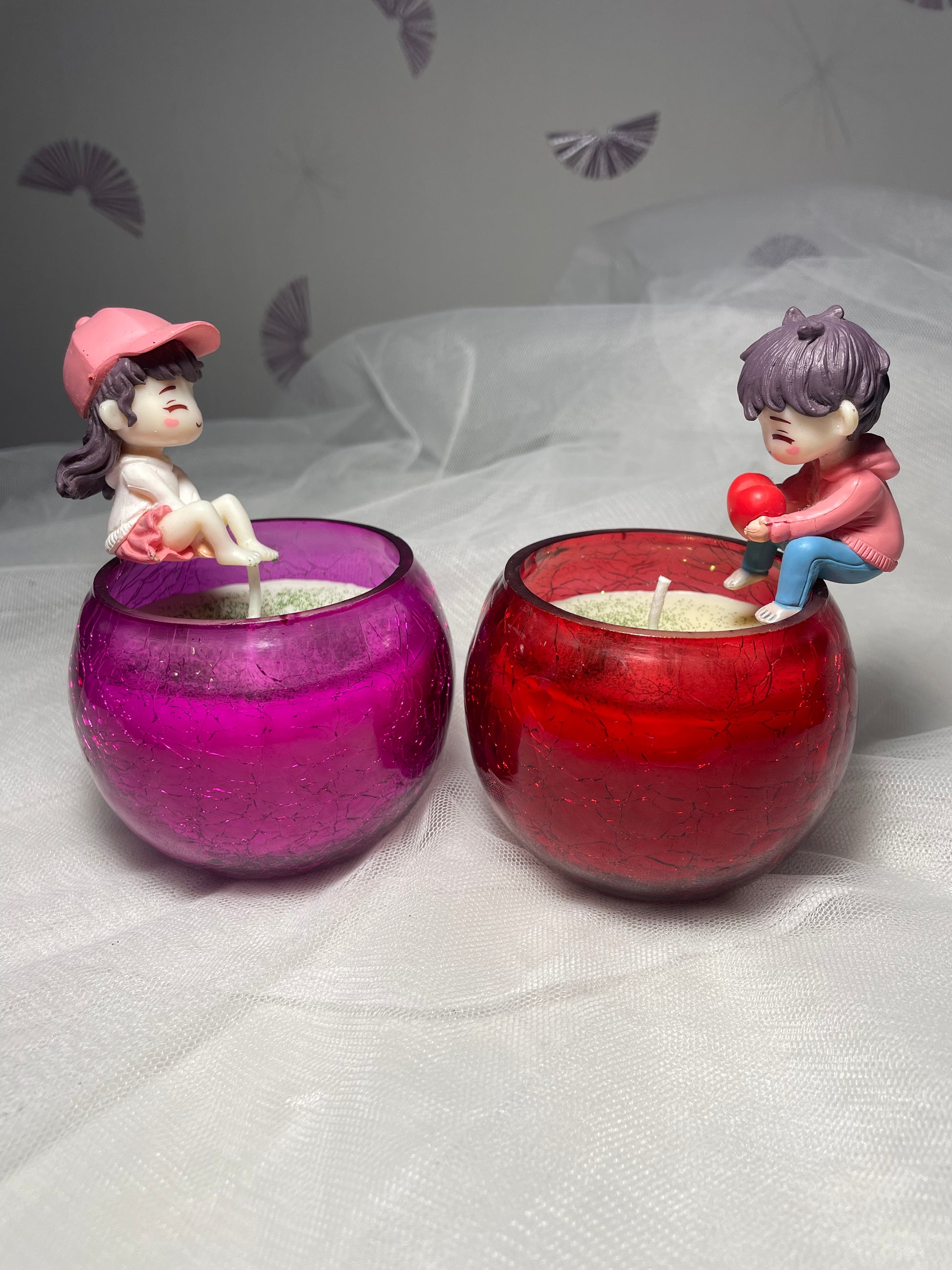 Colourful Soy Scented Jar Candle – Eco-Friendly Candle for Home Décor | 125 Gms Wax | NAV-CT-019 - Navam