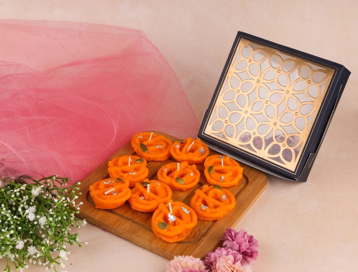 Jalebi Candle – Sweeten Your Space | NAV-CT-007 - Navam