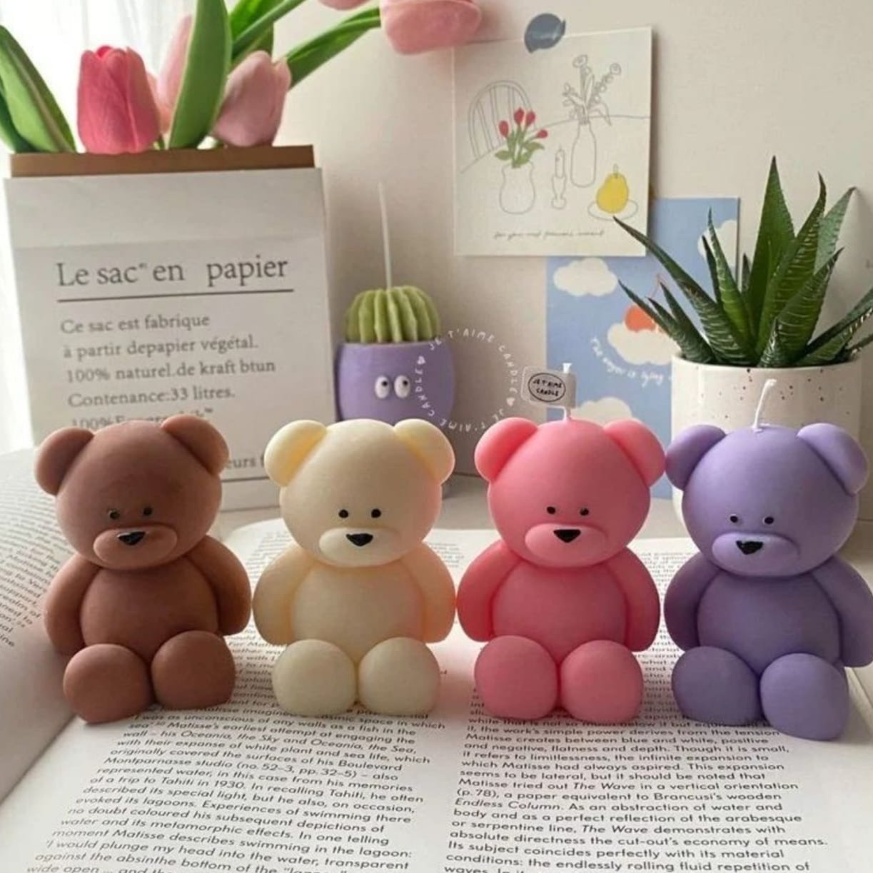Cozy Teddy Candle | NAV-CT-003 - Navam