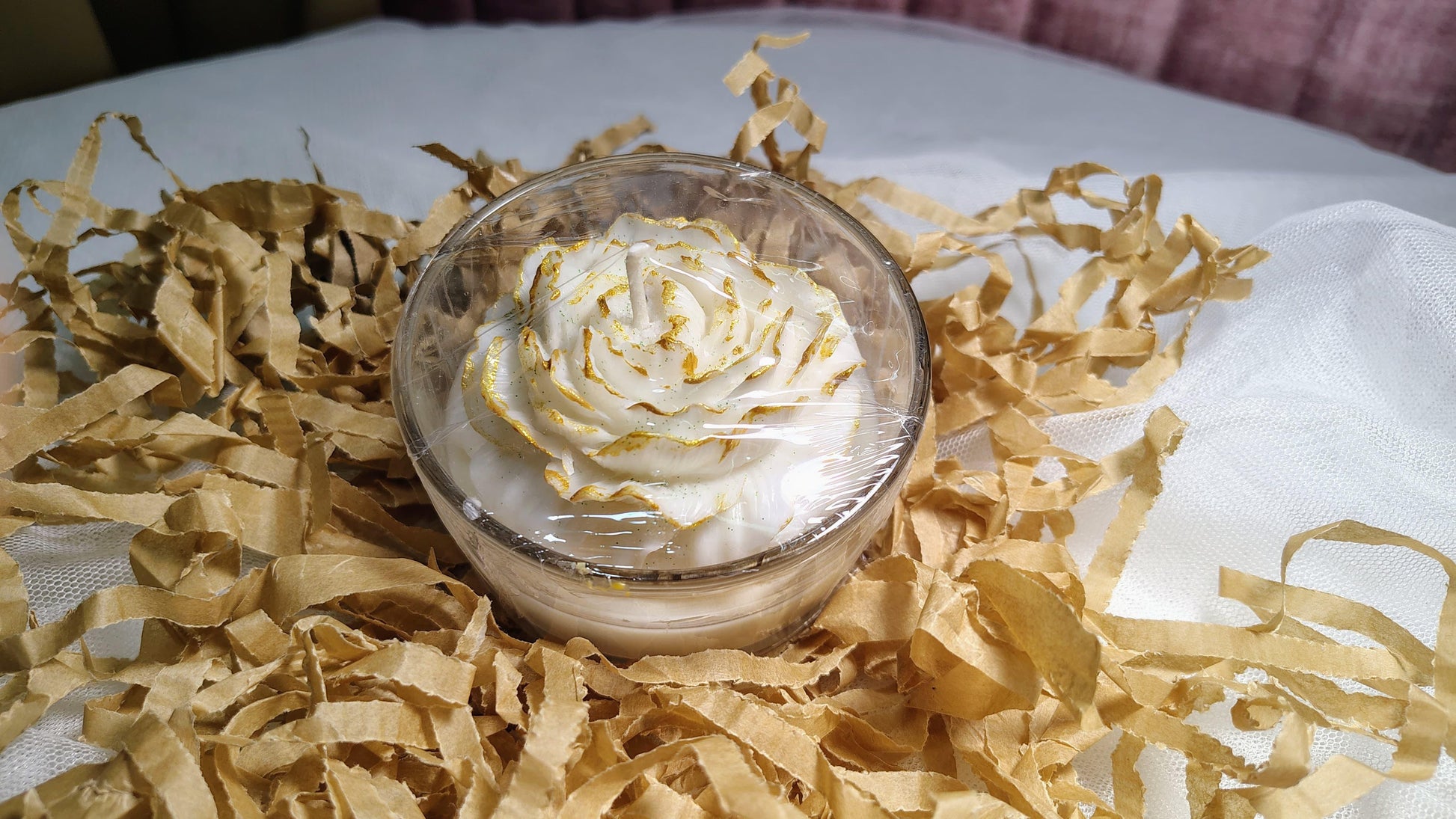 Peony Rose Jar Candle | 250 GMS Wax | 100% Soy - Navam