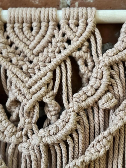 Boho Macrame Wall Hanger | Unique Design